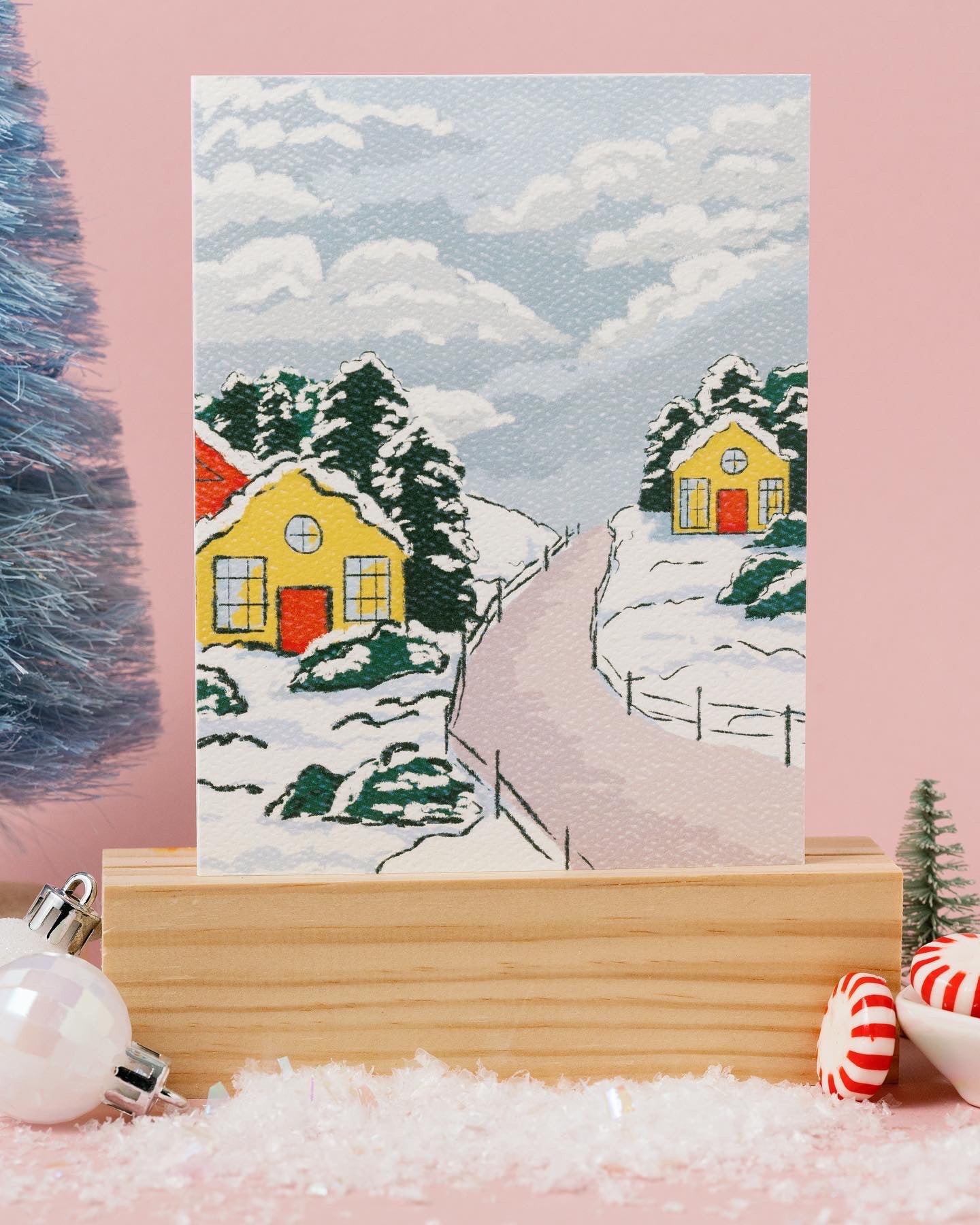 winter wonderland print