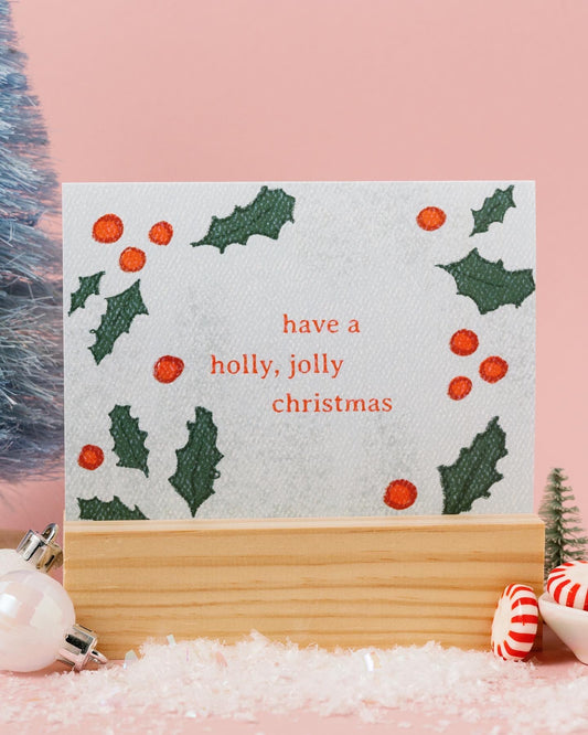 jolly christmas print