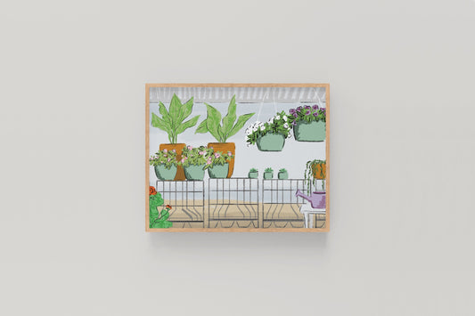 greenhouse print