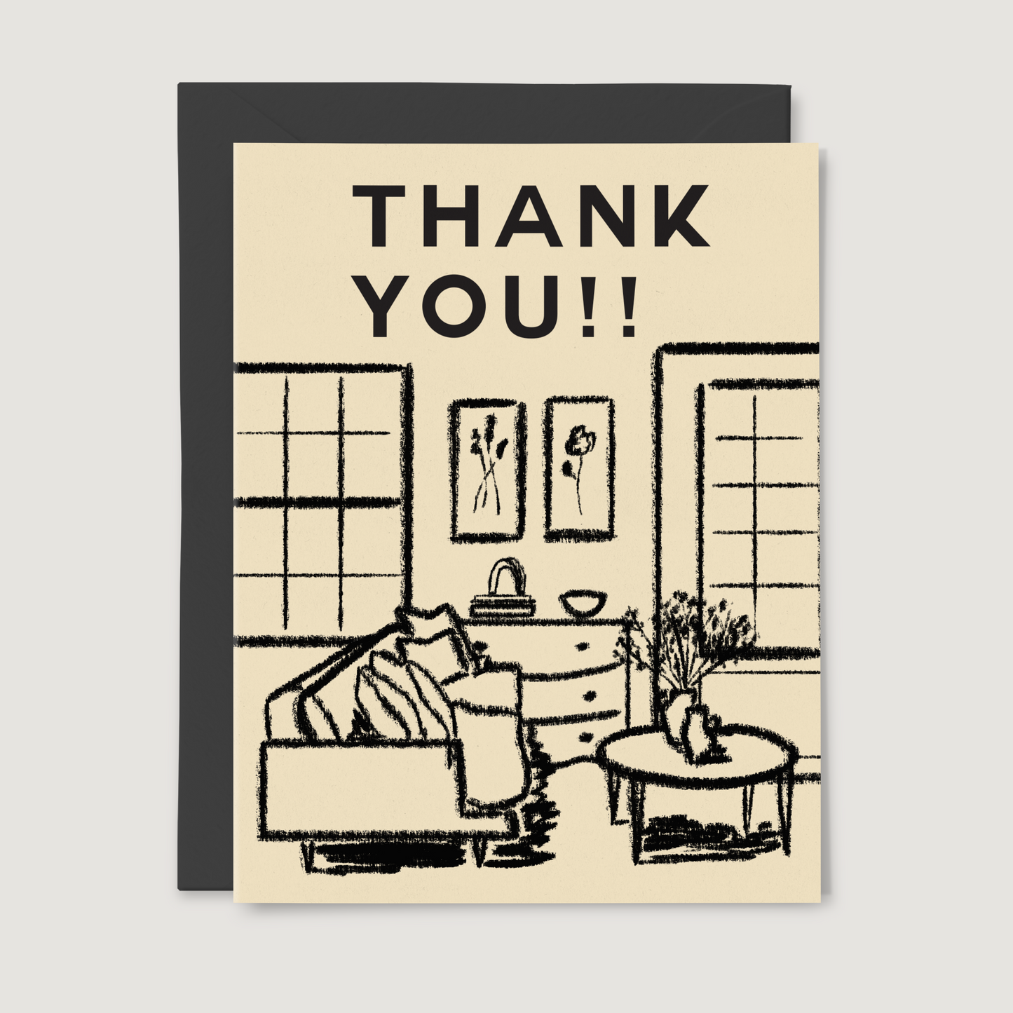 thank you card pack