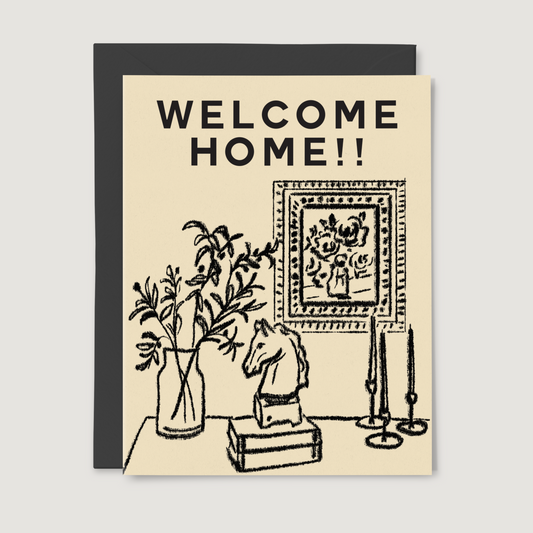 welcome hospitality card